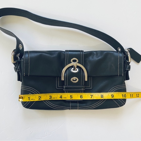 Coach leather Vintage Soho Baguette Shoulder bag - Picture 8 of 12